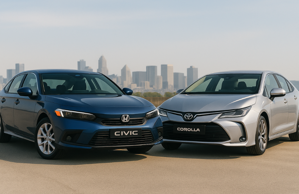 2025 Honda Civic vs 2025 Toyota Corolla: Detailed Comparison in India