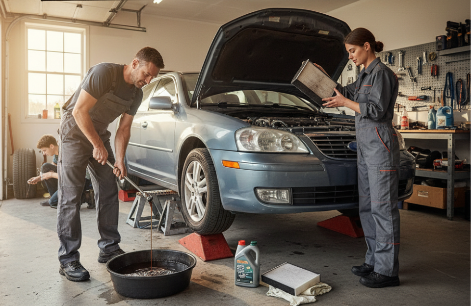 Car Service at Home.