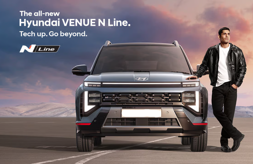 2025 Hyundai Venue N Line India Launch on Nov 4, Bookings Open