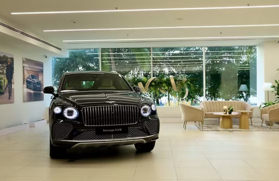 Bentley India Launches Its First Official Showroom in Mumbai- justdrive.ai