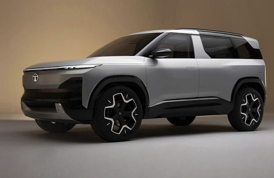 Tata Sierra EV- Premium EV SUV with Retro Styling
