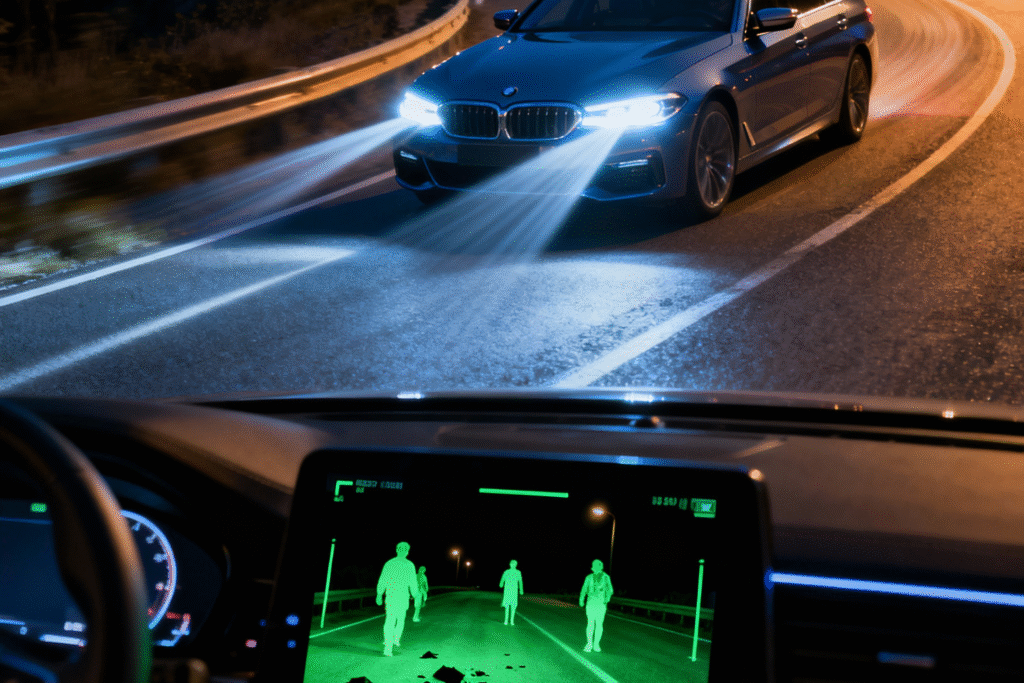 Adaptive Headlights and Night Vision Systems